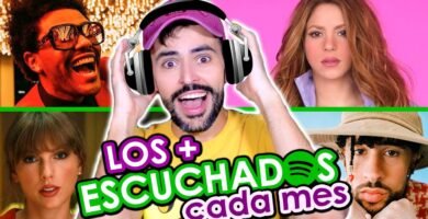 ¿Cuáles son los 10 artistas más escuchados en Spotify?