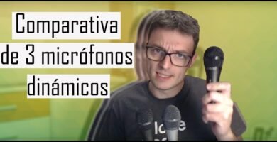 Comparativa de micrófonos dinámicos para grabaciones en casa