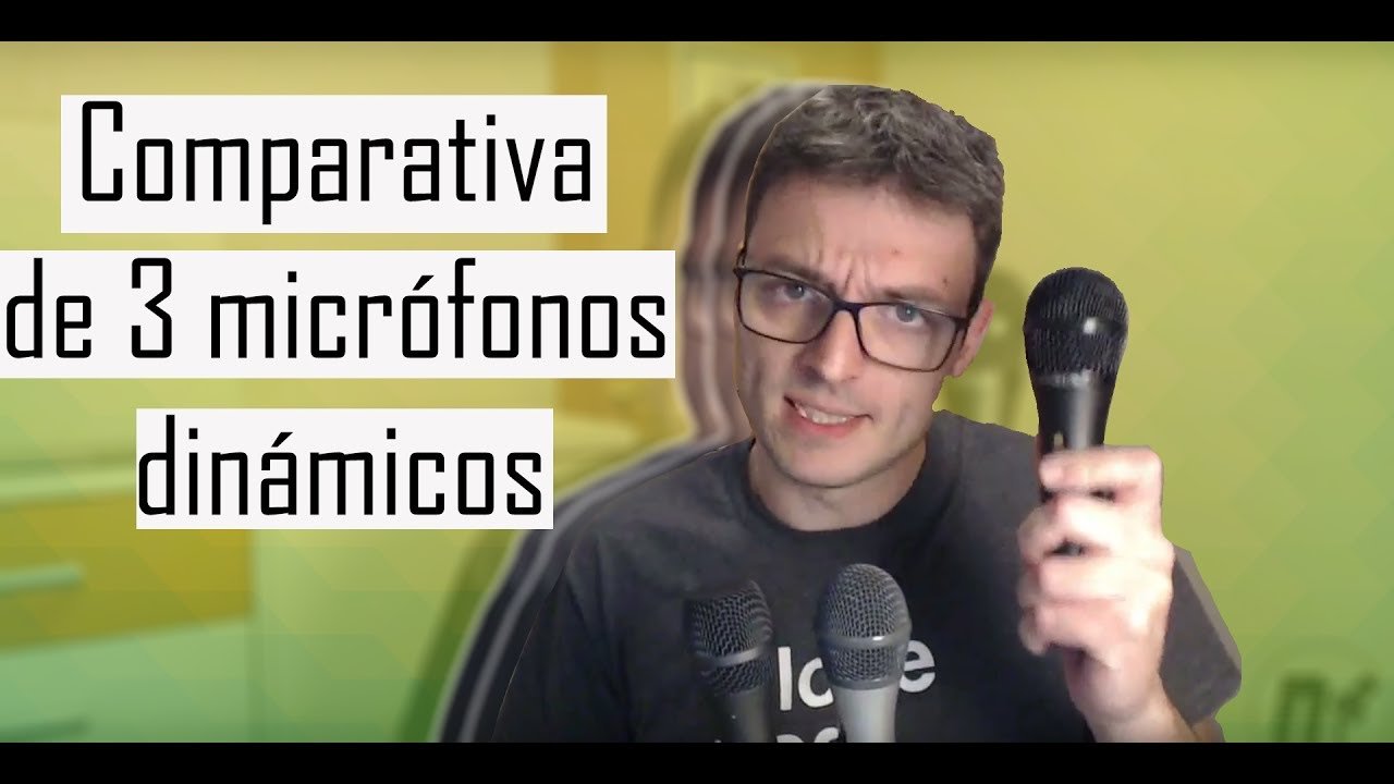 Comparativa de micrófonos dinámicos para grabaciones en casa