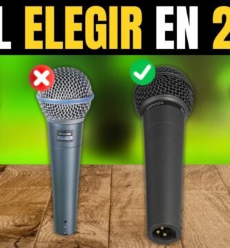 micrófonos dinámicos para profesionales: con mejor relación calidad-precio