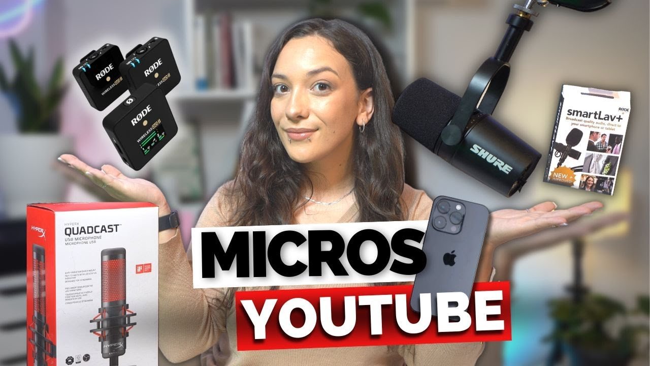 micrófonos dinámicos para creadores de contenido: mejores opciones según precio