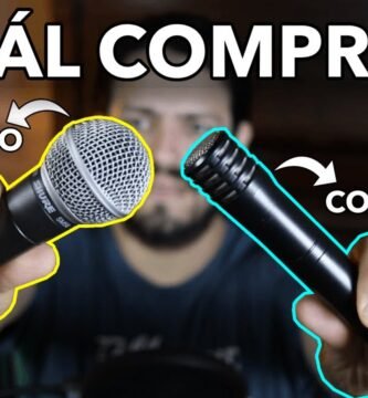 micrófonos dinámicos para estudios caseros: más fáciles de configurar