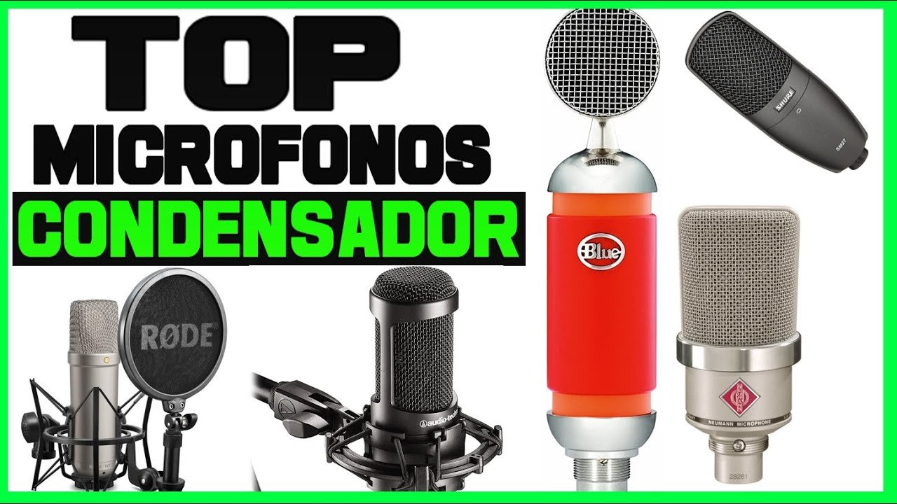 micrófonos de condensador para grabar entrevistas: con menor retardo en la señal