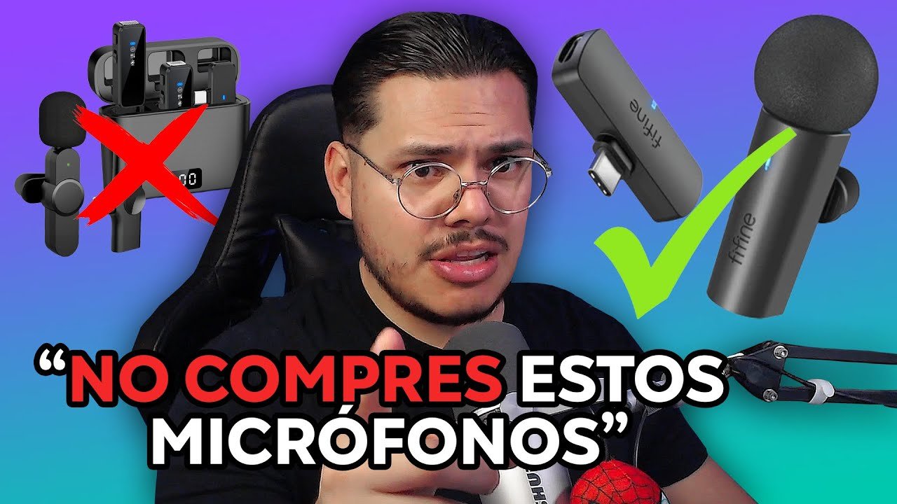 micrófonos lavalier para principiantes: ideales para conectar al computador